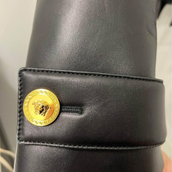 Versace Lambskin Leather Jacket EUR 44 - Picture 2 of 7